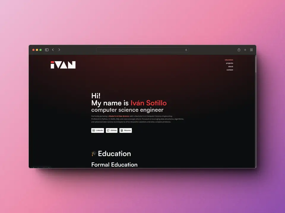 This Portfolio